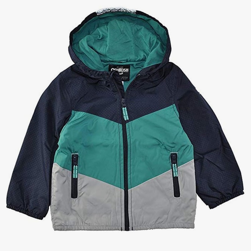 OshKosh B'gosh Teal and Gray Kids' Jacket